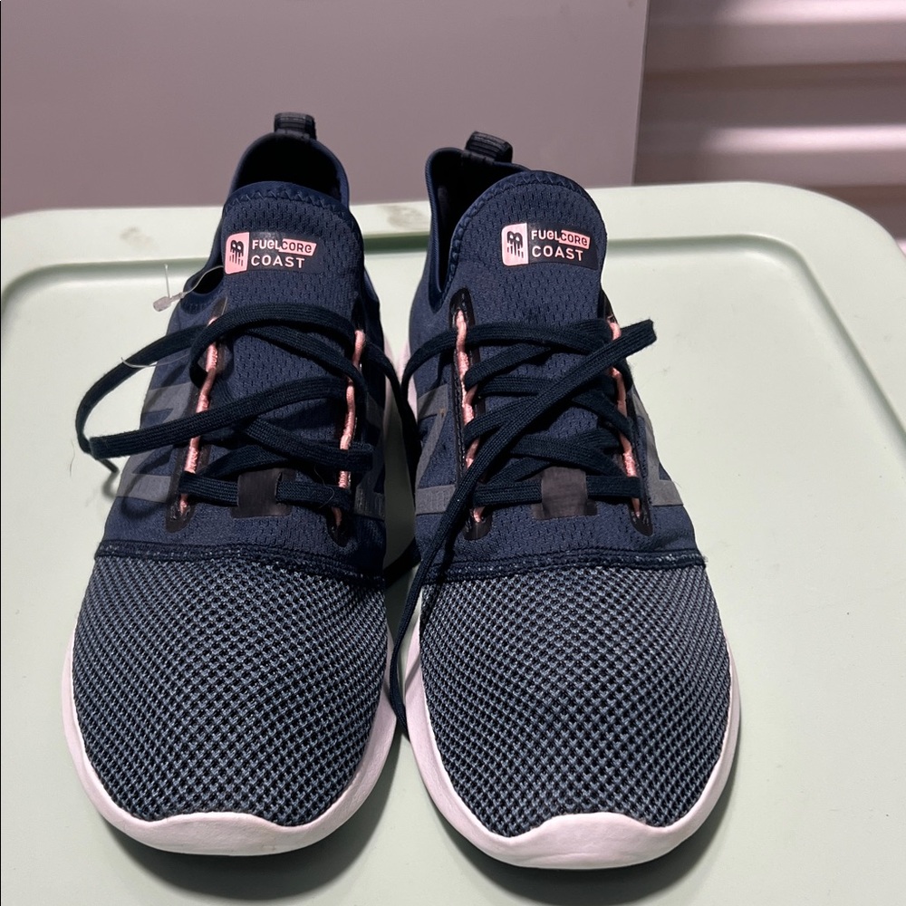 New Balance Navy and Black Athletic Shoes